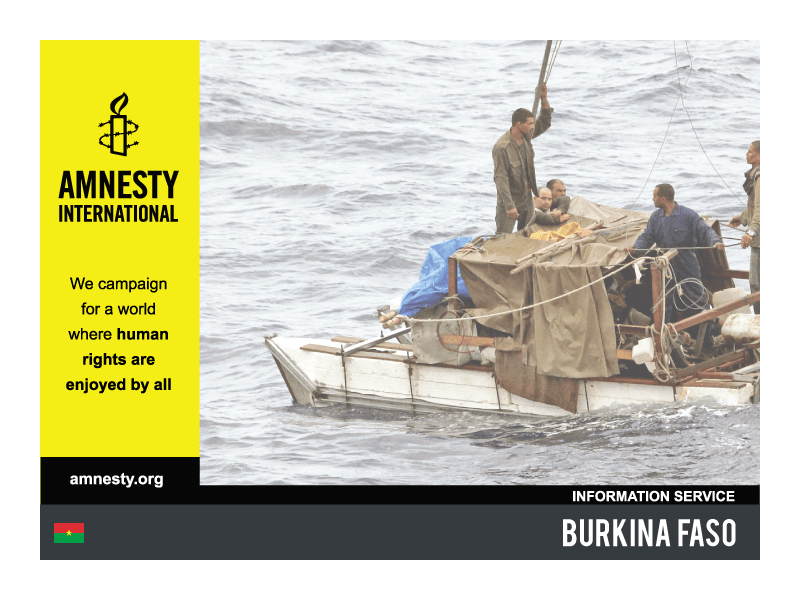 Gayther Migrant Directory - Amnesty International - Burkina Faso